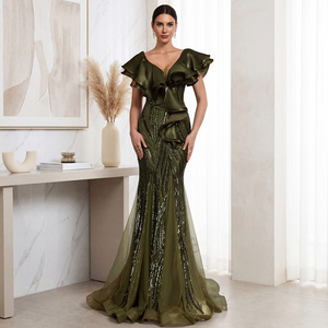 Order Online Green Graduation Gowns Gold Piping Elegance | Alibaba.com