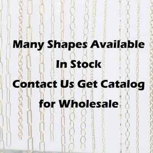 Chaîne <span class=keywords><strong>de</strong></span> grains <span class=keywords><strong>de</strong></span> <span class=keywords><strong>café</strong></span> <span class=keywords><strong>en</strong></span> laiton plaqué <span class=keywords><strong>or</strong></span> 18k, 1 mètre BCL1213, brillant, chaîne plate, figaro, bijoux - Product Image 6