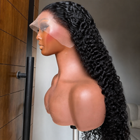 Perruques de cheveux bouclés vietnamiens bruts, cheveux humains vierges non traités, alignés sur la cuticule, provenant d'un seul donneur, dentelle HD transparente, haute qualité