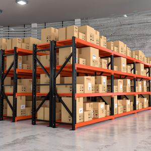 Étagères en acier réglables de 500 kg, rayonnage industriel robuste, unité de rayonnage d'entrepôt, rayonnage multi-niveaux - Product Image 1