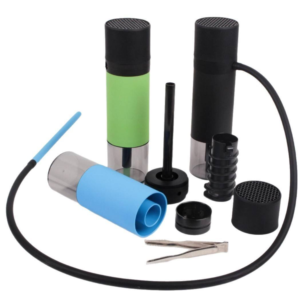 Cylindrical portable hookahs + Multicolor