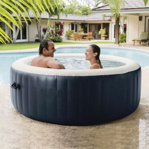 Bains à remous gonflables populaires <span class=keywords><strong>pour</strong></span> 4 personnes, forme ronde, sauna extérieur, massage, <span class=keywords><strong>spa</strong></span> de loisirs de jardin <span class=keywords><strong>pour</strong></span> 4 personnes, bain à remous <span class=keywords><strong>gonflable</strong></span> - Product Image 2
