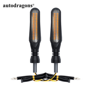 Intermitentes de Motocicleta de Doble Color, 12V, 36 LED, Luces Intermitentes Fluidas, Indicadores de Giro para Moto - Product Image 2