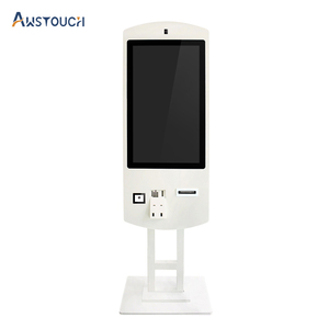 Kiosque à écran tactile de paiement de commande en libre <span class=keywords><strong>service</strong></span> machine à payer soi-même scanner de codes à barres kiosque de commande - Product Image 3