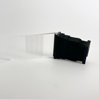 Module de guide d'ondes optiques pour affichage AR/VR, avec lentille en plastique transparente pour moteur optique, affichage micro LED, jumelles, projecteur et affichage pour lunettes AR