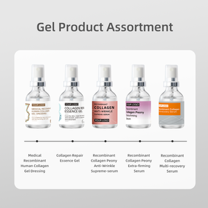 Produits de soin pour <span class=keywords><strong>homme</strong></span> <span class=keywords><strong>Anti</strong></span>-âge <span class=keywords><strong>Anti</strong></span> acné Calmant Réparateur Hydratant Recombinant Sérum Gel Bio Collagène Type III - Product Image 6