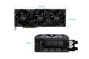 การ์ดจอ Palit GeForce RTX 5080 GamingPro 16G GDDR7 พร้อมพัดลมระบายความร้อน ช่องต่อ DP  แบบ MXM สภาพเดิม กล่องเดิม สำหรับคอมพิวเตอร์ตั้งโต๊ะเล่นเกม - Product Image 2
