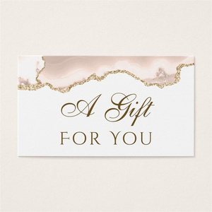 Bán buôn vàng dập tinh tế trống thiệp chúc mừng trắng cơ sở, bạc đám mây cạnh Thẻ quà tặng <span class=keywords><strong>email</strong></span> giao hàng - Product Image 1