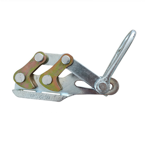 Pince à câble galvanisée à chaud 5T 5-15mm sans serrage pour la maintenance des lignes électriques et le contrôle industriel - Product Image 1