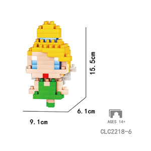 Creativity DIY Cartoon fairy Tale Characters <strong>Mermaid</strong> Princess Nano <strong>Block</strong> Bricks Building <strong>Blocks</strong> Toy Gift Boy and <strong>Girl</strong> OPP Bag - Product Image 3