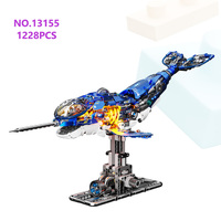 MJI 13155 Narval Mecánico Creativo, Bloques de Construcción MOC, Modelo Educativo para Niños, Juego de Bloques de Construcción, Regalo al por Mayor