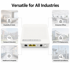 Modem Fibre Optique Huawei HG8120C d'Occasion Prix XPON ONU Reconditionné 1GE + 1FE + TEL GPON EPON X PON ONT ONU pour FTTH FTTX - Product Image 3