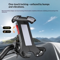 Support de téléphone antichoc pour moto/vélo électrique/vélo, pour téléphone de 4 à 7,2 pouces
