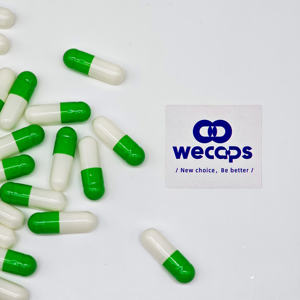 Wecaps cangkang kapsul kosong hijau dan putih, ukuran 00 0 1 2 3 4 - Product Image 4