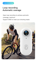 Caméra d'action WiFi 1080P avec fonctionnalités étanches grand angle pour les sports de plein air sous-marin Vlogging Adventure Travel Photography