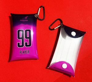 Monedero Transparente Mini de PVC con Botón a Presión y Llavero, Cartera Pequeña y Bolsa Porta Tarjetas Cuadrada, Precio de Fábrica - Product Image 6