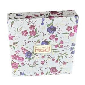 ROGOOD Boîte cadeau de luxe style boîte d'allumettes avec plaque logo personnalisée et insert en EVA, idéale pour l'emballage de parfums et de bijoux P2154 - Product Image 3
