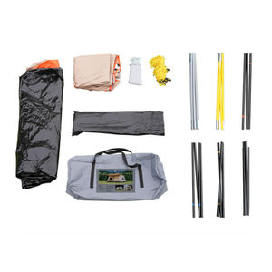 Tente de <span class=keywords><strong>camping</strong></span> en plein air en tissu Oxford imperméable 2 pièces de luxe Offres Spéciales pour les <span class=keywords><strong>vacances</strong></span> en famille - Product Image 5