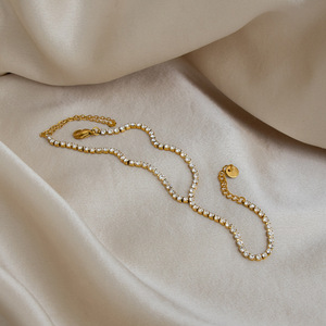<span class=keywords><strong>Gioielli</strong></span> per Donne di Alta Gamma, Catena da Dito Classica con Strass Bianchi a Forma Geometrica, in Tungsteno Placcato <span class=keywords><strong>Oro</strong></span> 18K Sottovuoto, Versatile - Product Image 3