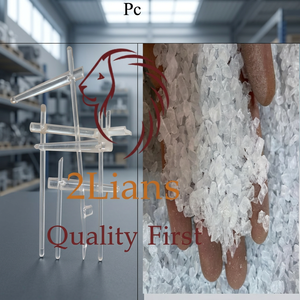 Granulés transparents de PC recyclé 2Lians (sans GF) emballés en sac, fabriqués au TN pour le recyclage, MOQ 25 tonnes - Product Image 2