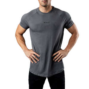 OEM निर्माता कपड़े पुरुषों सादे जिम खेलों आकस्मिक प्रशिक्षण रिक्त गर्मियों यूनिसेक्स tshirts - Product Image 4