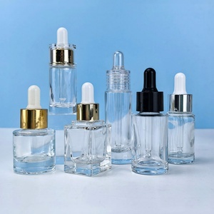 ขวดแก้วใสแบบหยดขนาด 15 มล. 30 มล. 20 มล. ขวดน้ำมันหอมระเหยขนาด 50 มล. 100 มล. - Product Image 2