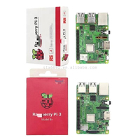 Pour Raspberry Pi 3 d'origine modèle B Plus 1G RAM 1.4GHz Quad-core 64 bits CPU intégré WiFi Blue Tooth Raspberry Pi 3B + Kit