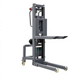 מלגזה חשמלית ניידת בעלת כושר נשיאה של 300 ק\\\"ג, גובה הרמה של 1.6 מטר, תורן דו-שלבי, סוללת עופרת-חומצה, תאורת במה. - Product Image 3