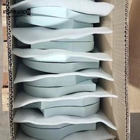 Bloc de béton moulé en 3D pour surface incurvée complexe et structure en dôme, panneau texturé en béton préfabriqué