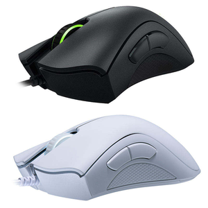 เมาส์เกมมิ่ง <span class=keywords><strong>Razer</strong></span> Deathadder Essential - เซ็นเซอร์ออปติคอล 6400DPI, ปุ่มตั้งโปรแกรมได้ 5 ปุ่ม สำหรับพีซี/แล็ปท็อป - Product Image 1