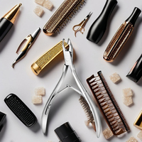 Pince Coupante Professionnelle en Acier Inoxydable, Pince à Pédicure Coupe-Ongles et Cuticules pour Outils de Soin en Salon