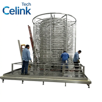Automatische spiraalvriezer industriële spiraalvriesmachine voor dumplings, gyoza, gehaktballetjes, IQF diepvriesproducten, energiebesparend