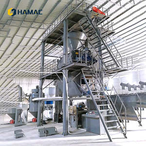 สายการผลิตมอร์ตาร์แห้งอัตโนมัติ 10-30 ตัน/ชม. พร้อมอุปกรณ์บรรจุภัณฑ์ เครื่องจักรหลักสำหรับงานก่อสร้าง เครื่องผสมมอร์ตาร์แห้งสำหรับขาย - Product Image 1