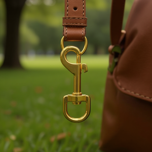 Ilan Metal Carabiner <b>Hook</b> 70mm X 23mm Gold Plated For Garment Accessories - Product Image 2