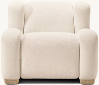 Fauteuil inclinable de luxe, taille généreuse, style parisien moderne, texture de matériau confortable, contour ergonomique, structure ajustable, fabrication artisanale