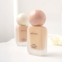 Crème BB de Marque Blanche Coréenne Fond de Teint Liquide Mat Imperméable Cosmétique Visage