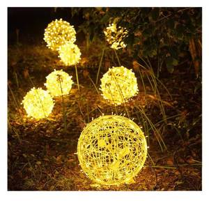 <span class=keywords><strong>Luces</strong></span> LED <span class=keywords><strong>de</strong></span> PVC con Forma <span class=keywords><strong>de</strong></span> Bola <span class=keywords><strong>de</strong></span> Ratán, <span class=keywords><strong>Luces</strong></span> Decorativas para Exteriores, Jardín, Árbol, Calle, Guirnalda <span class=keywords><strong>de</strong></span> <span class=keywords><strong>Luces</strong></span> Decorativas IP44 - Product Image 5