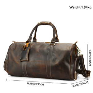 <span class=keywords><strong>Sac</strong></span> de voyage pour <span class=keywords><strong>homme</strong></span> en <span class=keywords><strong>cuir</strong></span> Crazy Horse MARRANT avec pochette à chaussures, sacs de voyage en <span class=keywords><strong>cuir</strong></span> imperméable, sacs de voyage en <span class=keywords><strong>cuir</strong></span> véritable pour <span class=keywords><strong>homme</strong></span> - Product Image 6