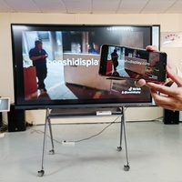ЖК-Сенсорная рамка Oem 65 "75" 86 "98 дюймов 4K OPS PC Smart Tv Android Touch Android интерактивная доска цифровая доска проект