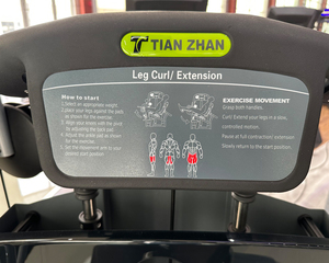 Thương mại phòng tập thể dục Máy chức năng kép pin nạp ngồi chân <span class=keywords><strong>Curl</strong></span> và chân mở rộng máy - Product Image 6