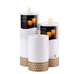 2025 emballage de Tube d'art personnalisé biodégradable écologique gaufrage revêtement UV de stratification mate pour les articles de cadeau de nourriture cosmétique - Product Image 3