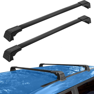 Barras Transversales para Portaequipajes <span class=keywords><strong>de</strong></span> Techo Compatibles con Kia Soul 2014-2019, Portaequipajes <span class=keywords><strong>de</strong></span> Aluminio para Techo, Barras Transversales para Bicicletas - Product Image 1
