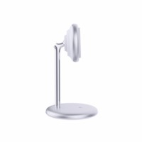 25W 2-in-1 Magnetisches Kabelloses Ladegerät mit Eingebautem Kühlventilator Aluminium-Halterung für iPhone, für AirPods