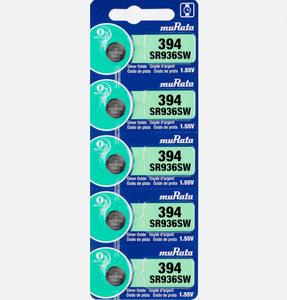 Pilas de Óxido de Plata Originales MURata para Reloj SR621SW(364)/SR920SW(371)/<span class=keywords><strong>SR626SW</strong></span>(377)/SR521SW(379), 1.55V, Tipo Botón - Product Image 1