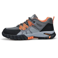 Chaussures de sécurité JIANKUN à tige basse, anti-perforation, en cuir durable, avec semelle en caoutchouc, pour hommes, pour chantier et usine