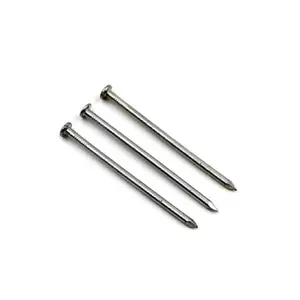 Haiyan DIN1151 bight building nails pregos manufacturers q195 q235 steel iron factory price galvanized common wire nails