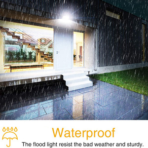 ODM cảm biến chuyển động Led an ninh đèn pha ngoài trời kho IP65 không thấm nước vườn nhà để xe bên ngoài PIR LED Flood Lights ngoài trời - Product Image 5