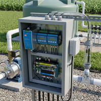 Contrôleur de conductivité numérique JIRS EC Meter pour l'hydroponie, testeur de qualité de l'eau, transmetteur de conductivité en ligne RS485