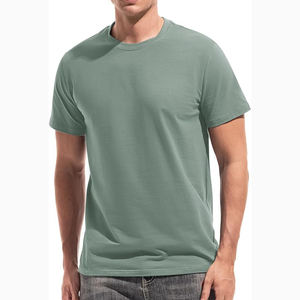 T-shirts pour hommes en coton 100% de haute qualité, respirants, à séchage rapide, avec logo personnalisé imprimé, faible MOQ, en vente - Product Image 3