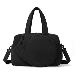 Sac à dos de tennis professionnel personnalisé avec logo, grande capacité, en nylon imperméable, avec poche pour chaussures et pochette pour chariot, sac de <span class=keywords><strong>raquette</strong></span> - Product Image 2